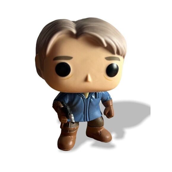 Star Wars Funko Pop Han Solo Figure #86 Snow Gear The Force Awakens Loose No Box - Picture 1 of 8